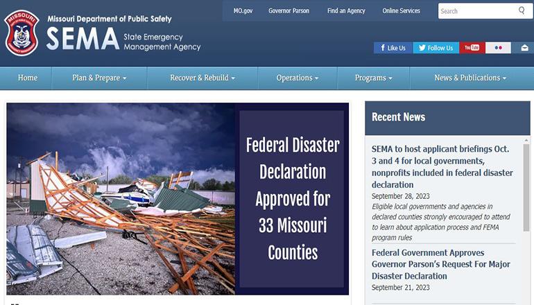 SEMA public assistance briefing set for Aug. 12 in Milan