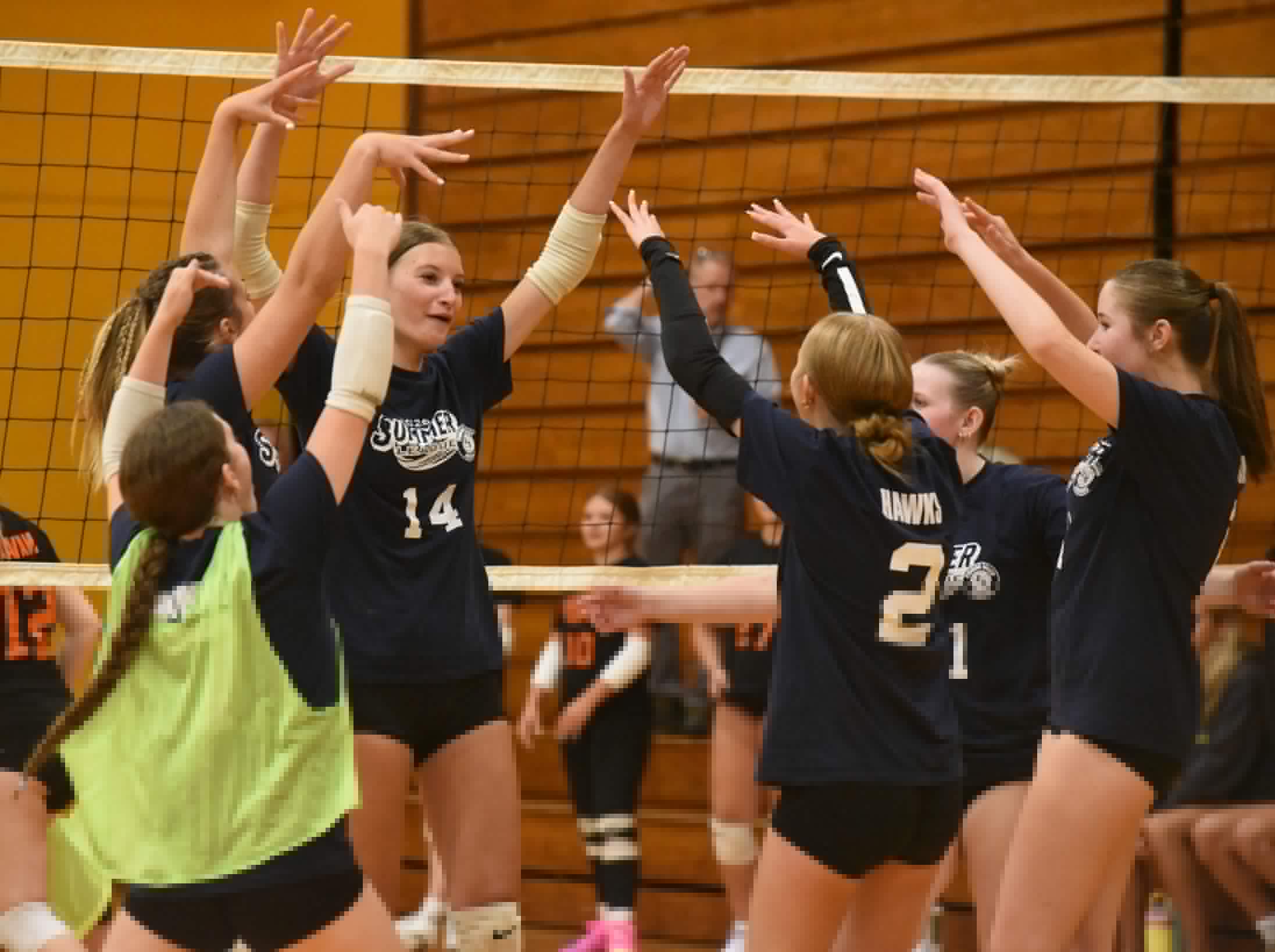 Girls volleyball: Frontier preparing for the fall in the Pioneer Valley Juniors Summer League