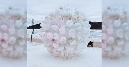 Team USA Sneaks Anti-ICE Protest Into Snow Sculpture