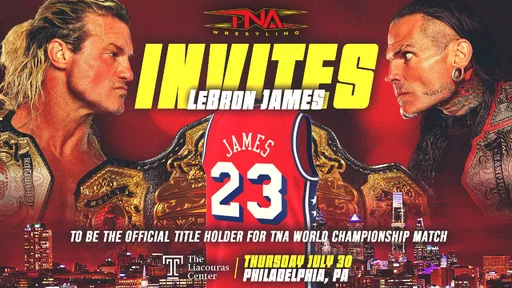 TNA Wrestling Invites LeBron James to Appear at Live iMPACT! in Philadelphia
