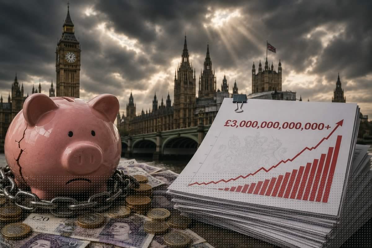 UK national debt believed to have crossed £3 trillion mark - NATIONAL NEWS