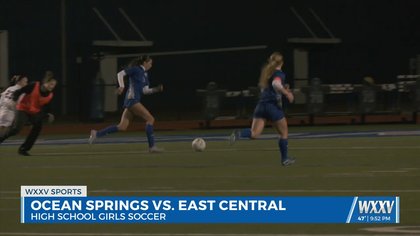 Ocean Springs girls soccer gets past East Central, 2-1, in battle of two 2026 district champions