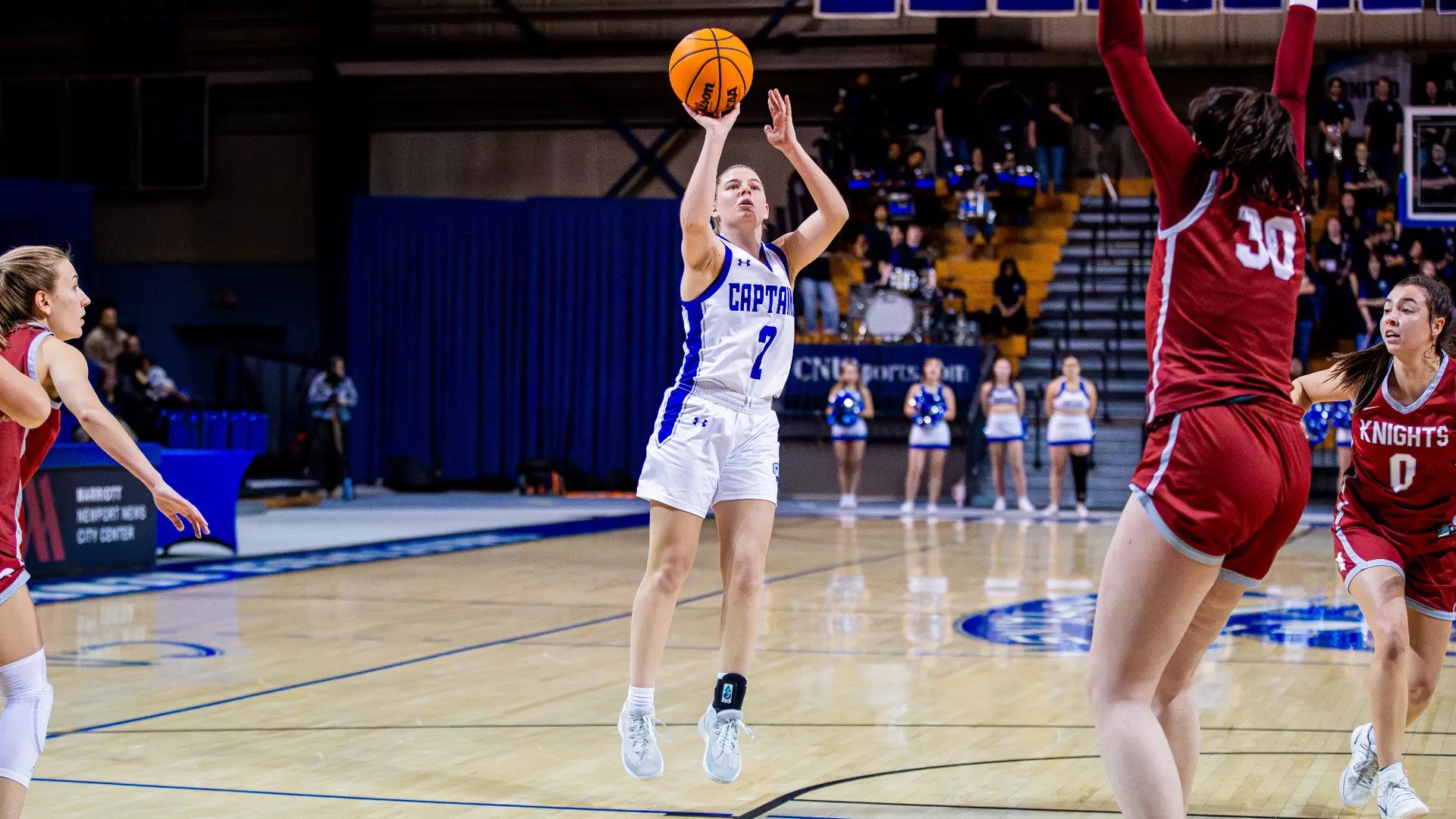 No. 21 CNU Women's Basketball Bounces Back With 79-55 Win Over Southern Virginia Behind Dominant Second Half