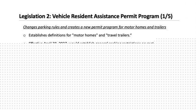 Comment on Will a permit program with new policies and rules reduce RV homelessness? City Council briefing tomorrow by 1994