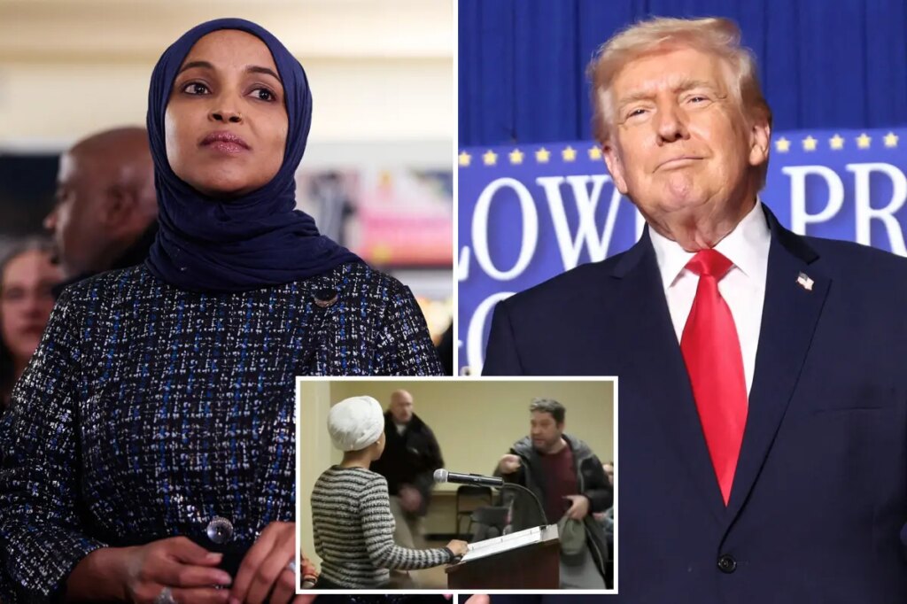 Rep. Ilhan Omar suggests Trump is to blame for syringe attack: ‘So obsessed with me’
