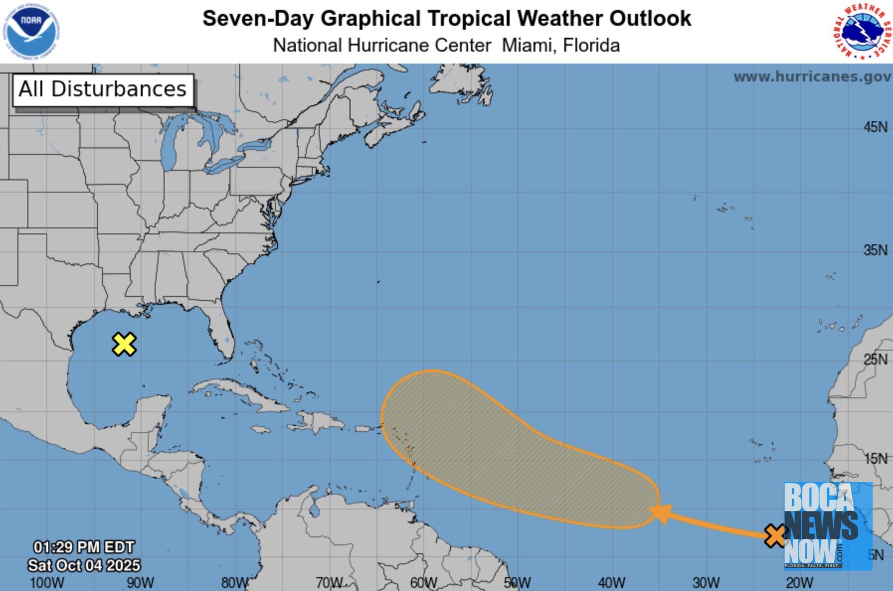 HURRICANE CENTER: That System Just East Of Florida Vanished, But More Are Forming