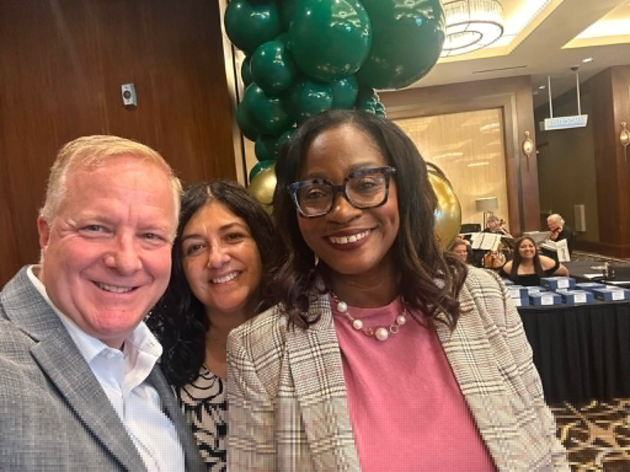 TEAM WIMS at the Salute to Business Awards with the Economic Development Corporation Michigan City