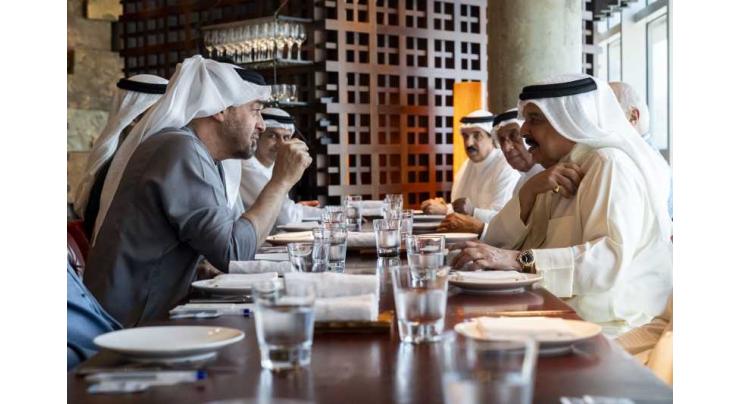 UAE President and King of Bahrain discuss fraternal ties and regional developments