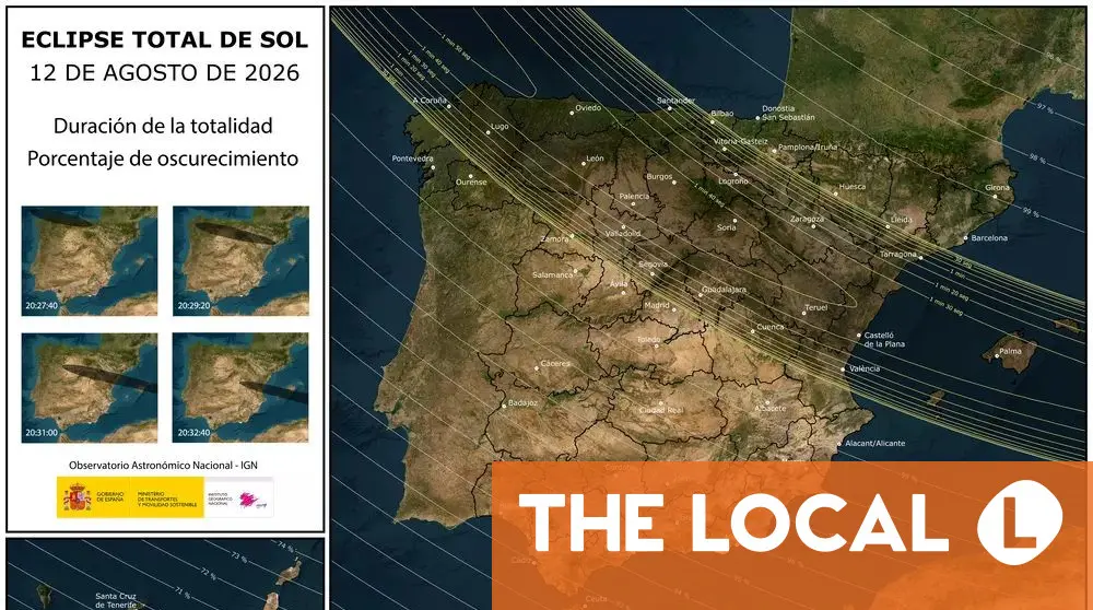 Q&A: Everything you need to prepare for the total solar eclipse in Spain