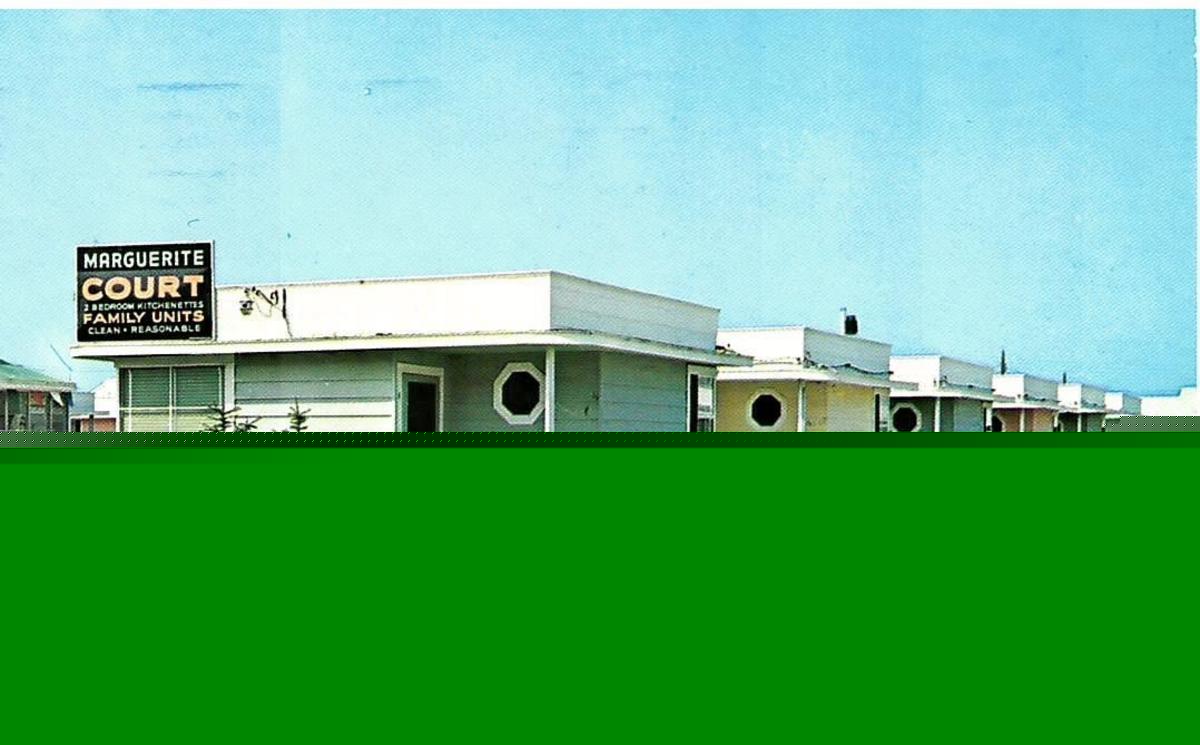 Marguerite Motel Postcard Reveals Hampton Beach Cabins From 50 Years Ago