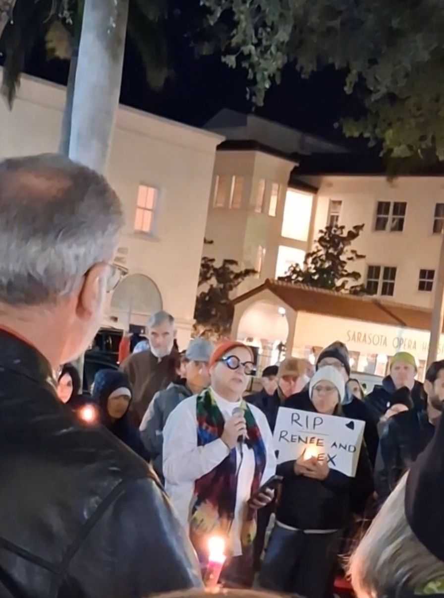 200 attend Five Points Park vigil honoring Alex Pretti