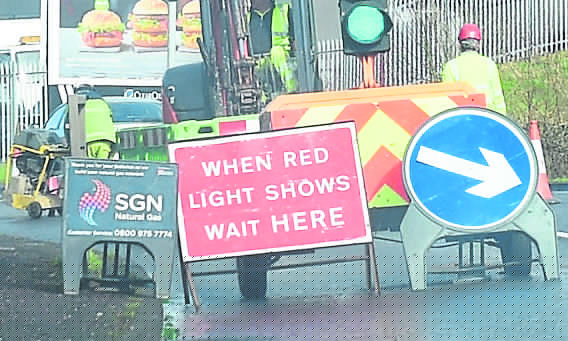 Businesses urge support during Cornagrade roadworks
