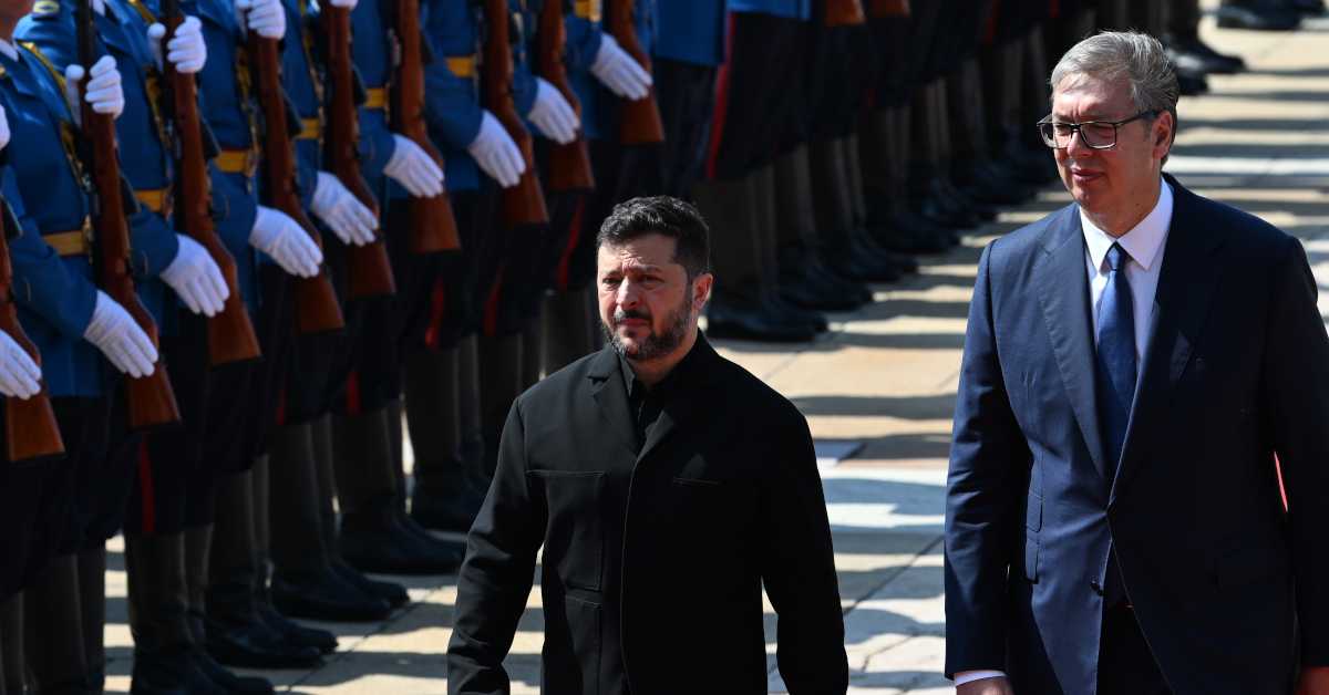 Vučić i Zelenski u Beogradu: Srbija podržava teritorijalni integritet Ukrajine