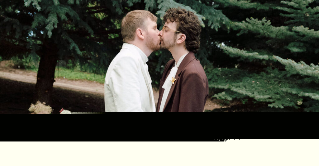 As They Read Their Vows, Orange Ash Dusted Their Hair
