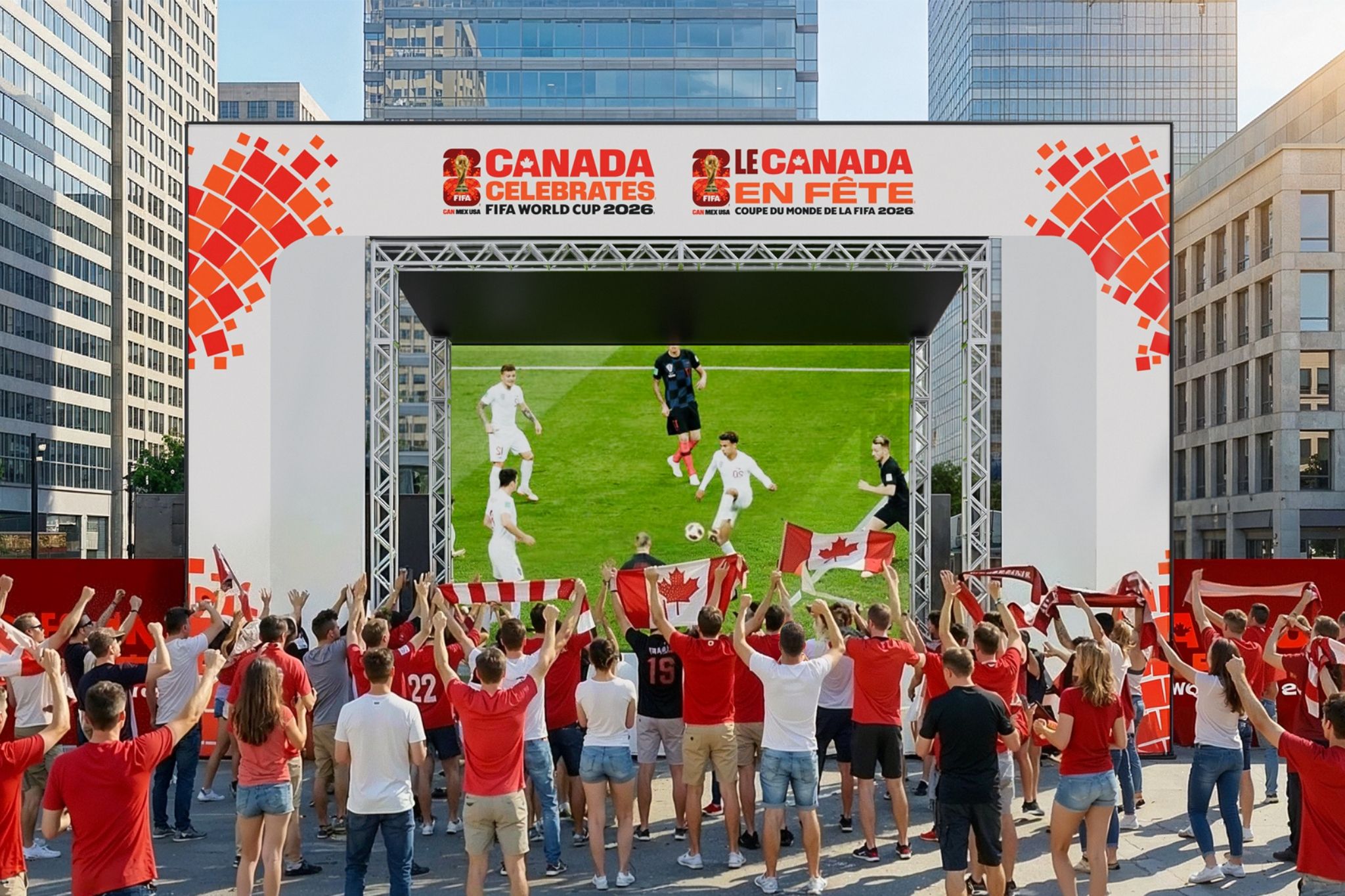 FIFA is hosting free World Cup parties across Canada this summer