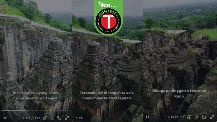 Fact Check: Is This Ancient Temple Candi Layang Really in Central Java?