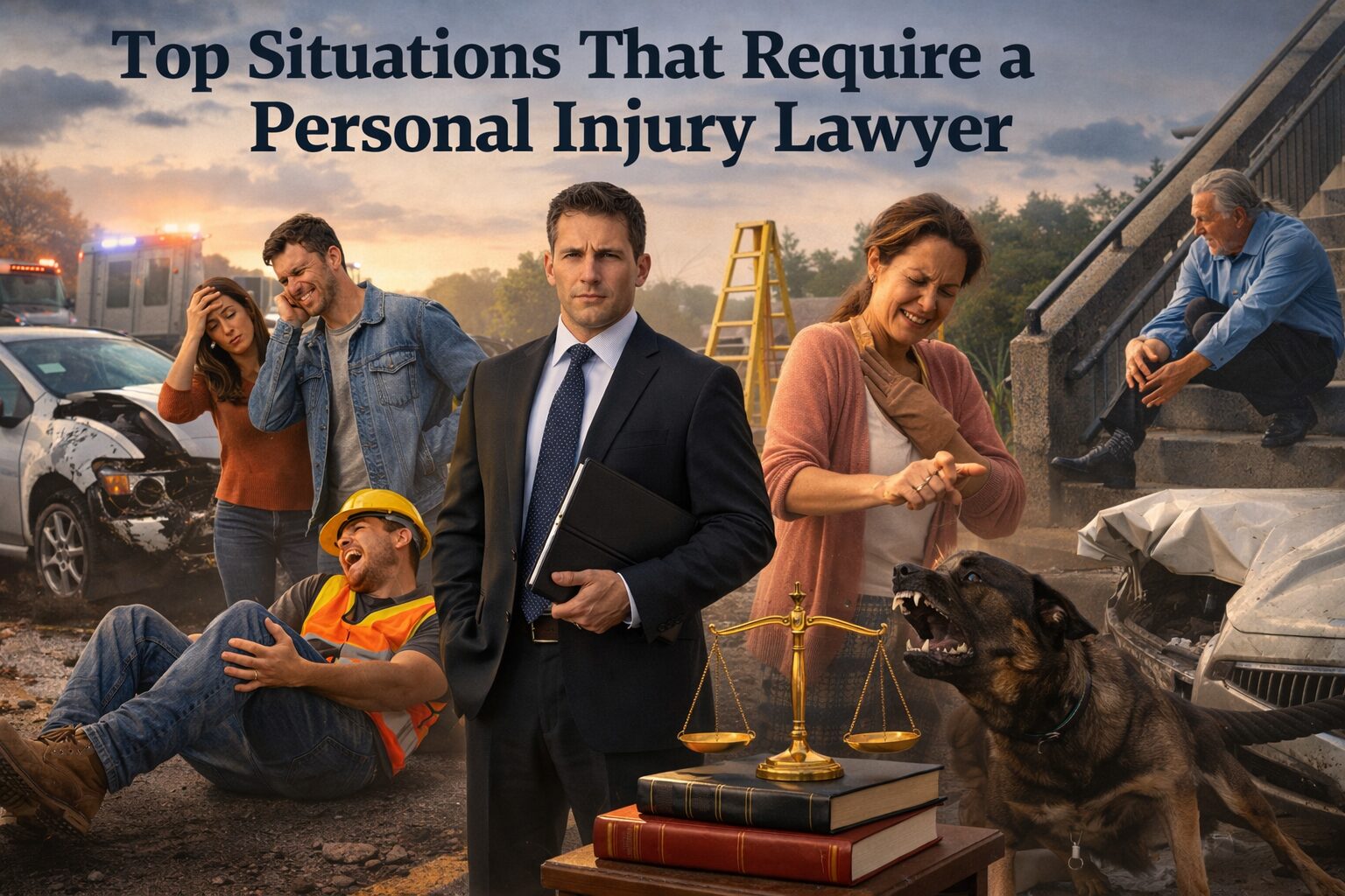 Top Situations that Require a Personal Injury Lawyer