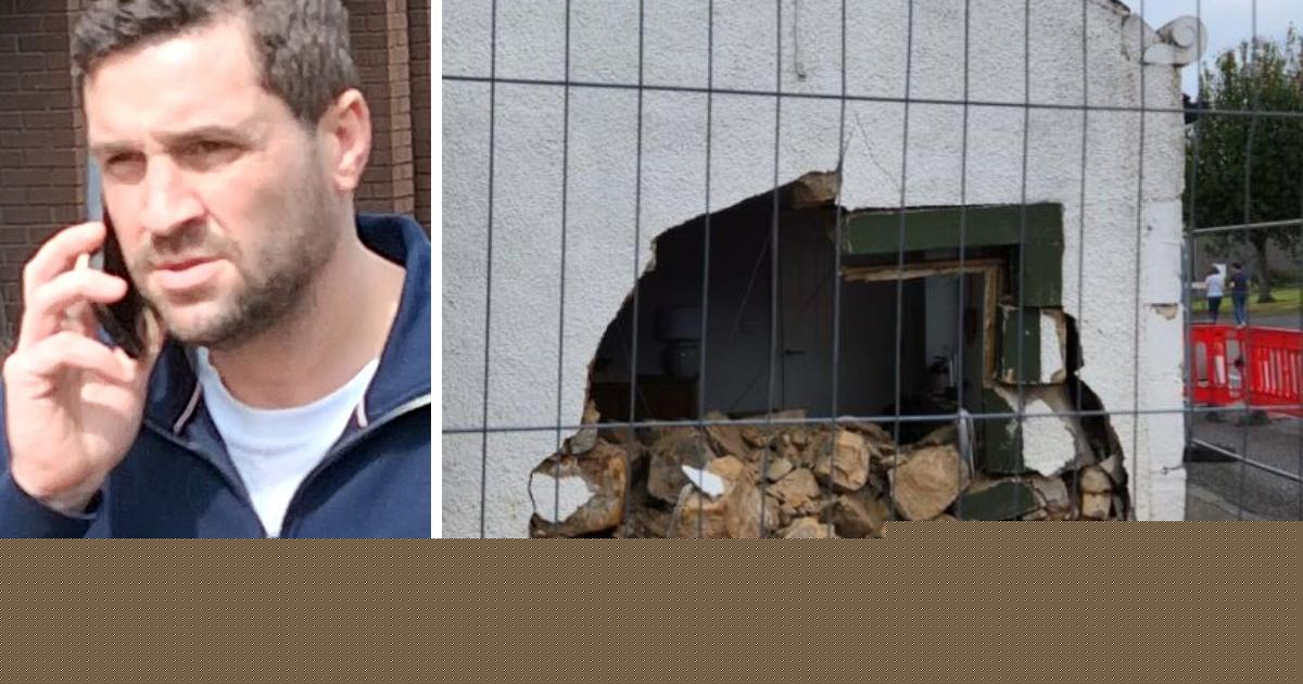 Cocaine driver smashed van into family home