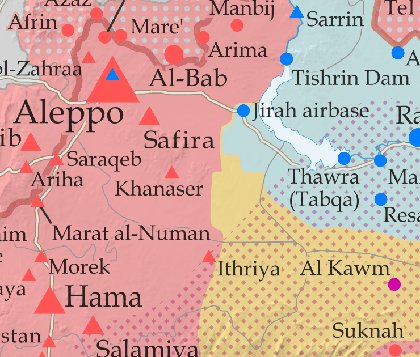 Syria: Map of Control After the Fall of Assad - Dec. 14, 2024 (Subscription)