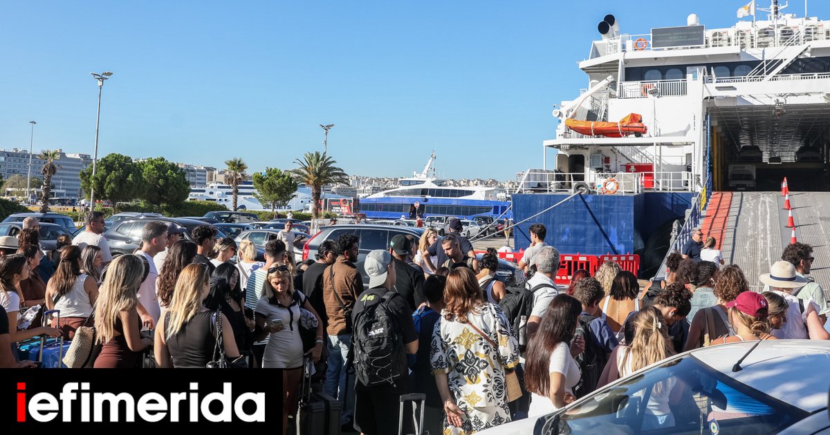 August holiday exodus under way as passenger traffic rises at Attica ports