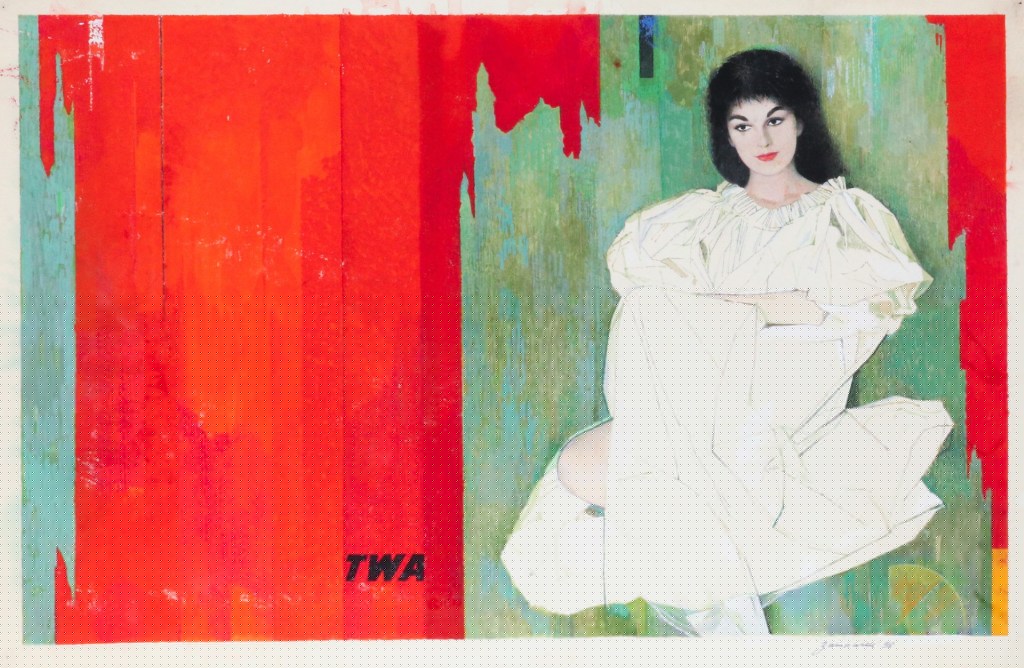 Late artist Mario Zamparelli’s redefined corporate branding. Rare pieces are up for auction