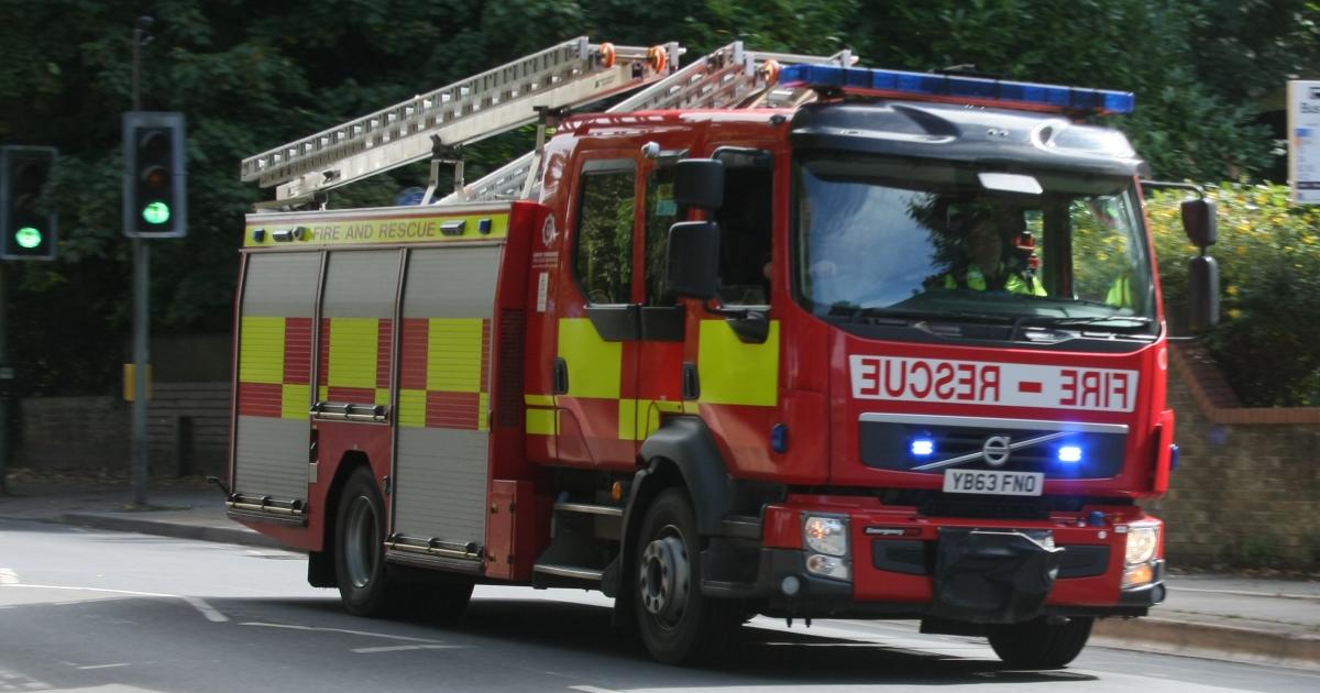 Driver freed after car flips in crash in North Yorkshire