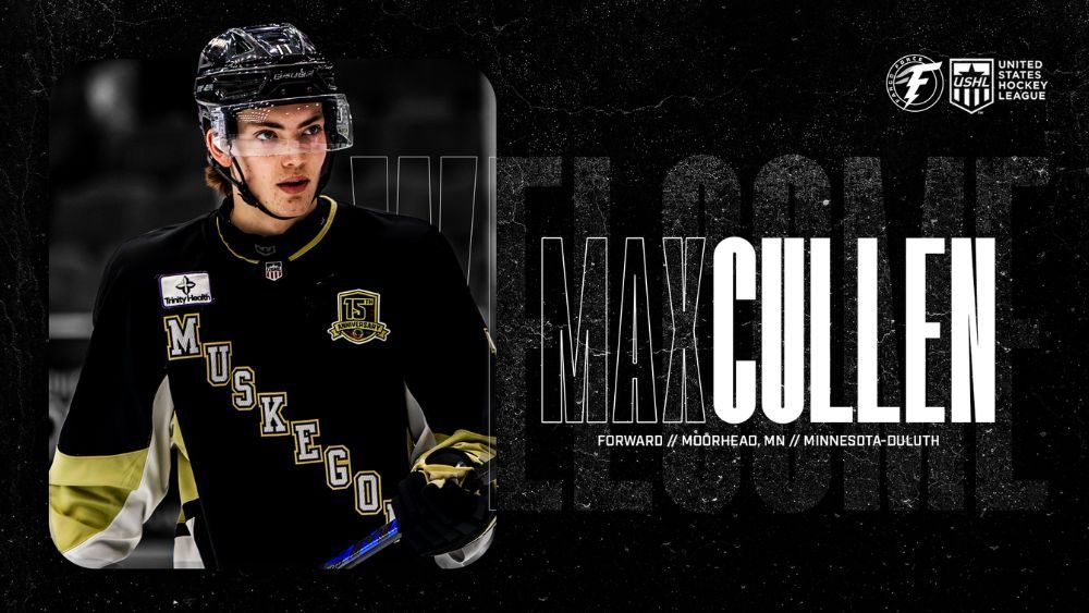 Force acquire Moorhead native Max Cullenin trade with Muskegon