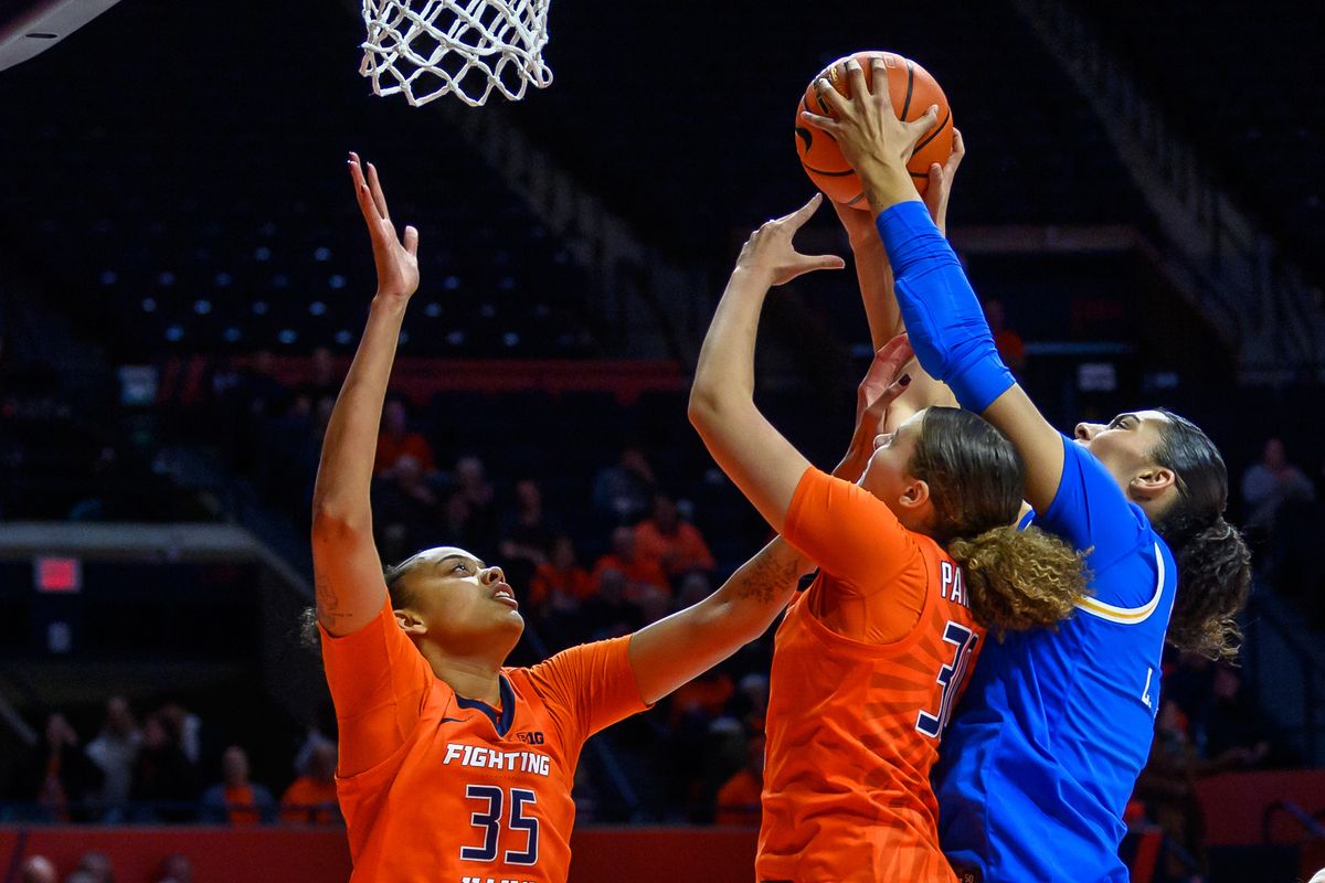 Foul trouble can't stop Lauren Betts in No. 2 UCLA's 80-67 win over Illinois
