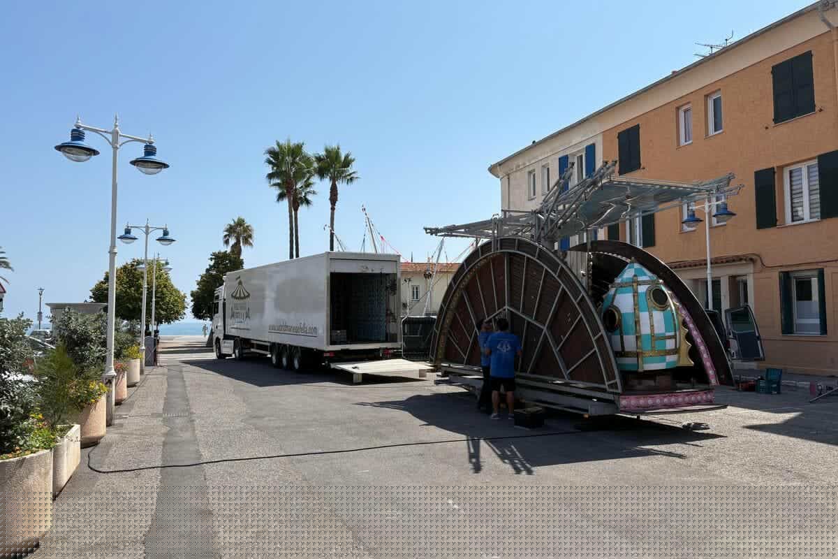 Après l’installation houleuse d’une fête foraine en juillet à Cagnes-sur-Mer, de nouveaux forains sont arrivés ce lundi