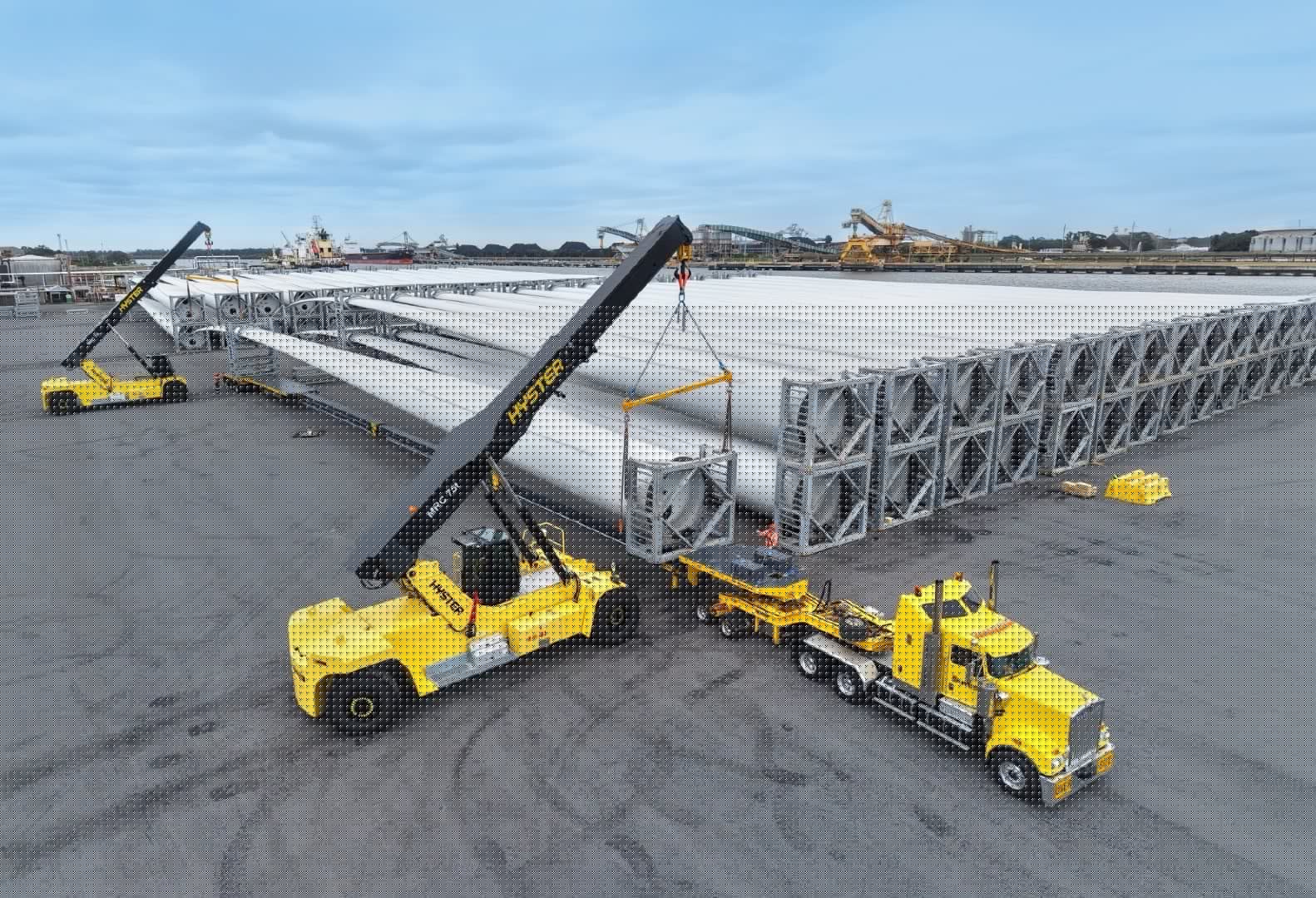 Bigger turbines call for robust logistics