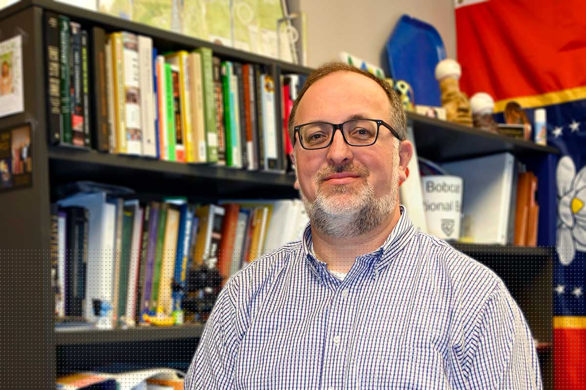 Person of the Day | Caleb Smith: Jones College Professor’s Pop-Culture Lessons Land Him Humanities Award