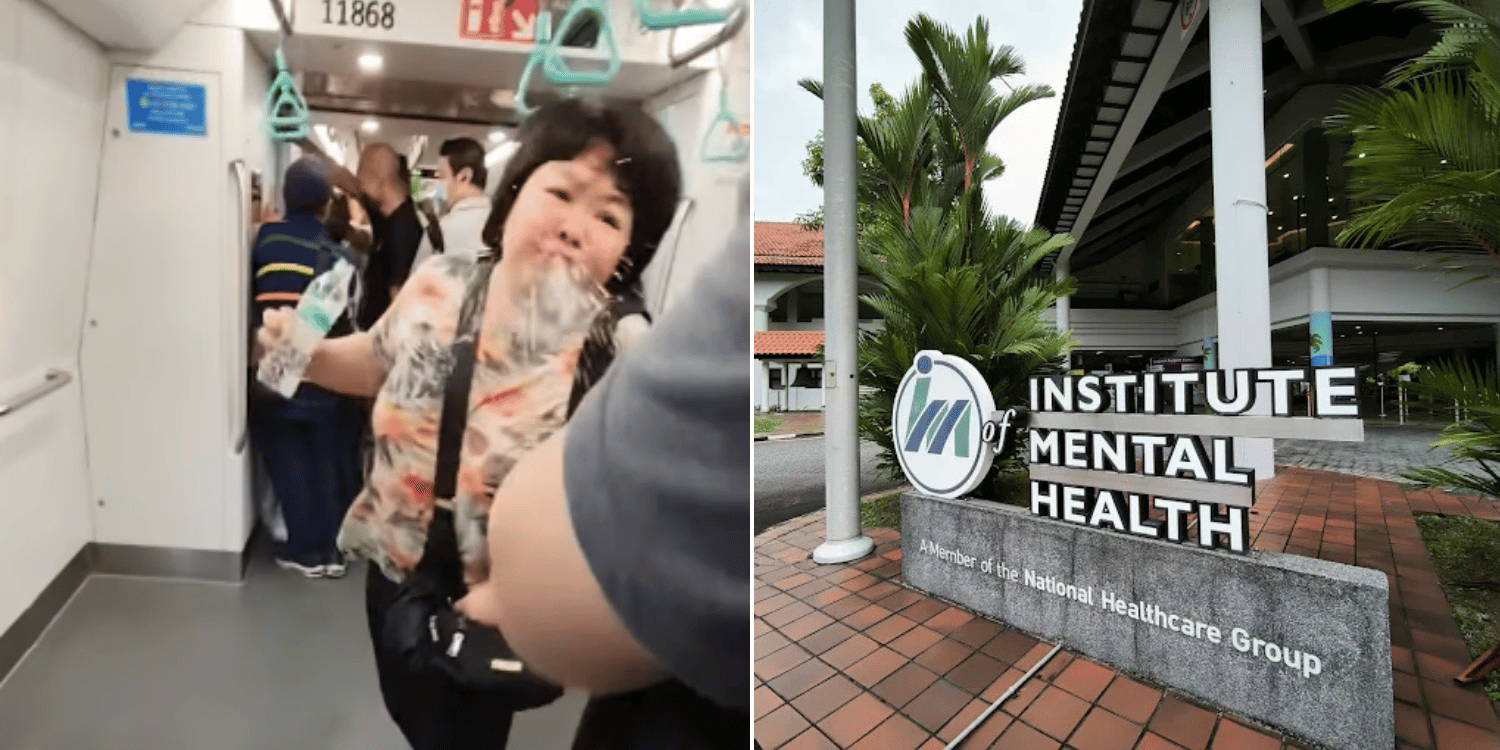 S’porean woman charged with public nuisance after spitting water on MRT, remanded at IMH for 2 weeks