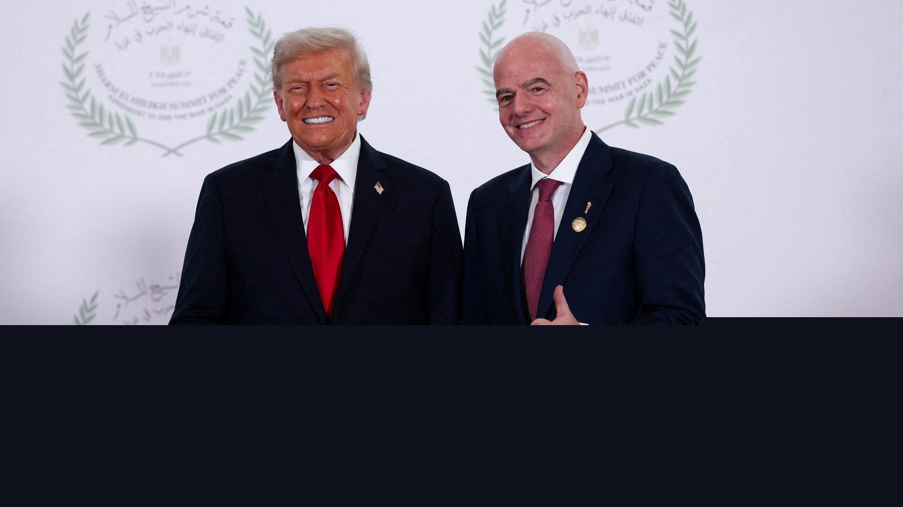Gianni Infantino peut compter sur le soutien de Trump, malgré les critiques