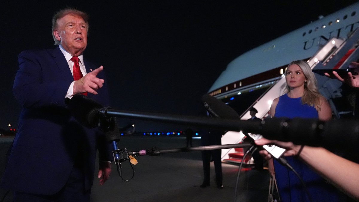 Trump says security threat spurred secret plane swap in Turkey