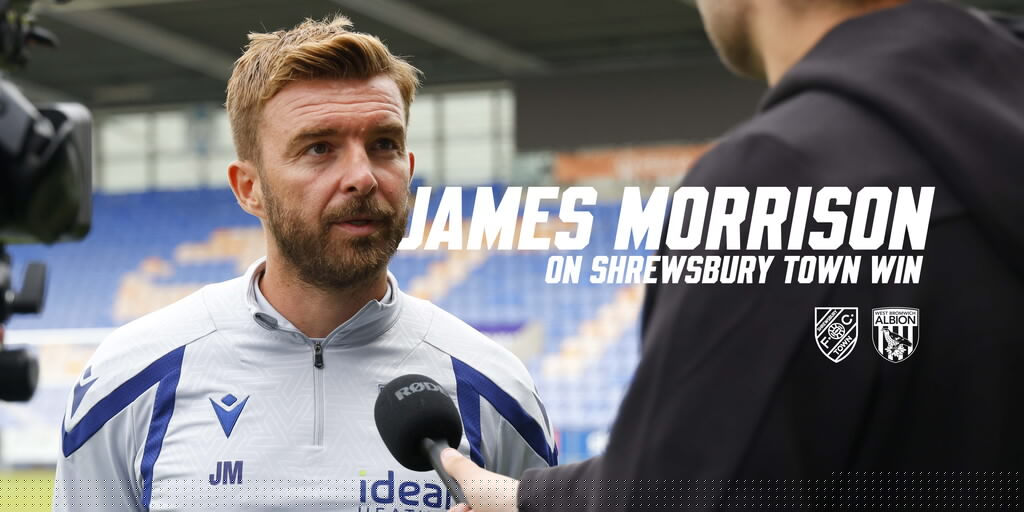 James Morrison pleased with players after Shrewsbury friendly win