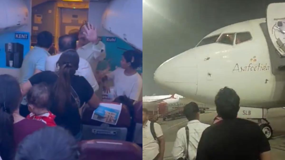 SpiceJet flight turns into a heat trap at Delhi airport; passengers protest