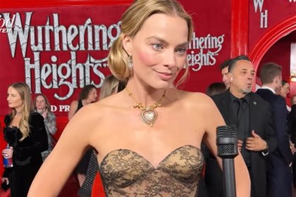 Judge the Jewels: Margot Robbie Wears Elizabeth Taylor’s $8.8 Million Taj Mahal Diamond at ‘Wuthering Heights’ Premiere