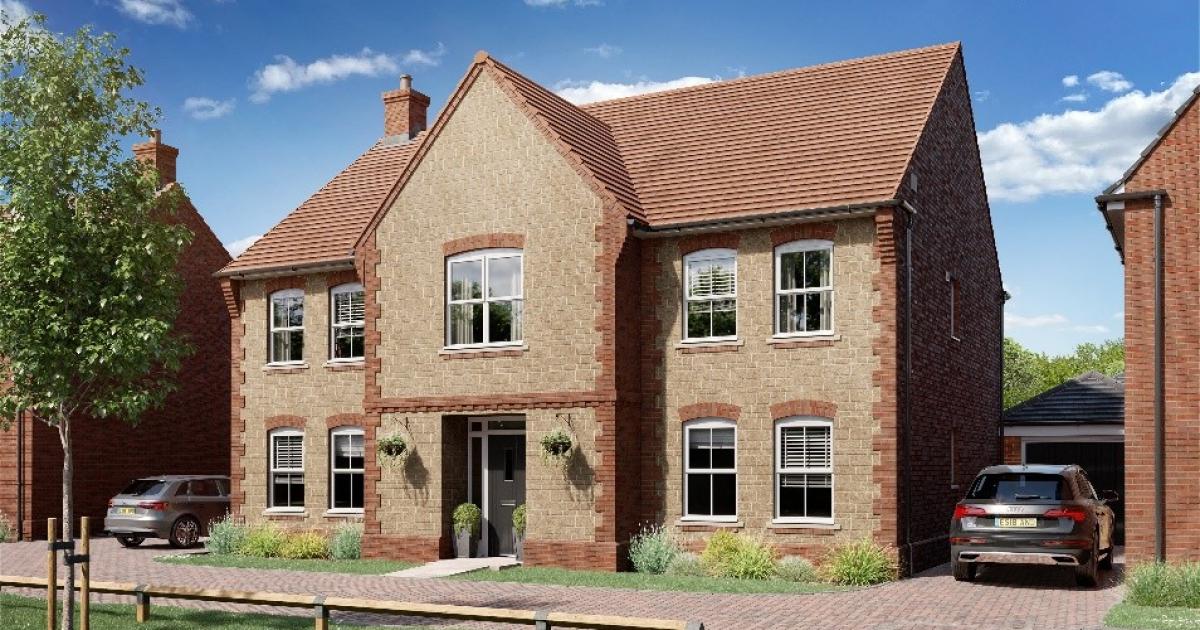 Five-bedroom homes go on sale at new development