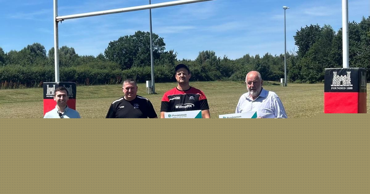 Somerset rugby club gym upgrade on the horizon thanks to housebuilder donation