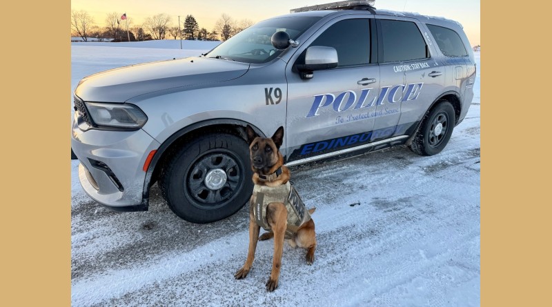 Edinburgh police dog receives protective vest
