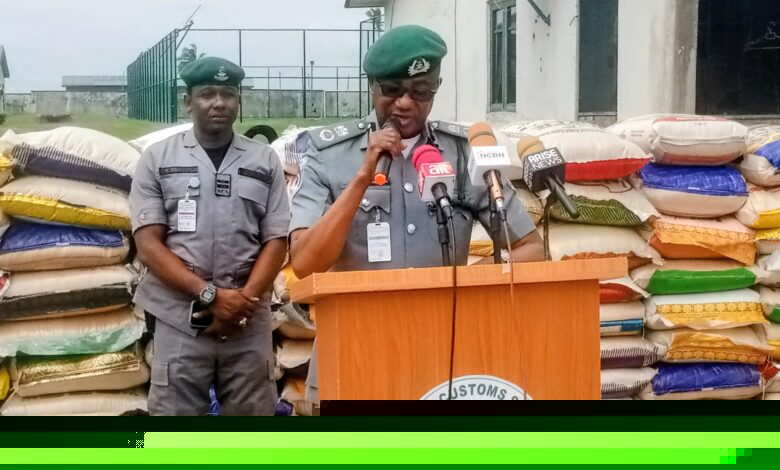 Customs Intercepts 3,300 Cartridges Of Explosive Materials At Seme