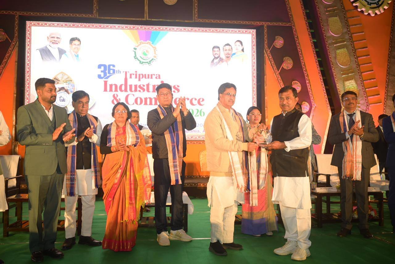 Tripura Government Honors Swadhin Trust for Pioneering Role in State’s Development
