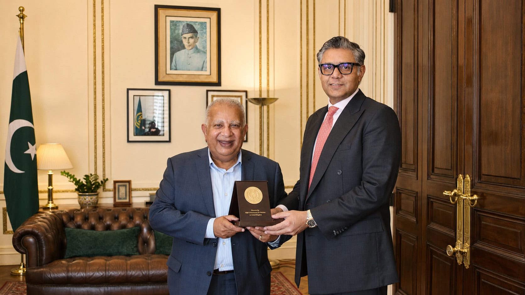 Pakistan envoy praises Tariq Sheikh’s contribution to UK economy