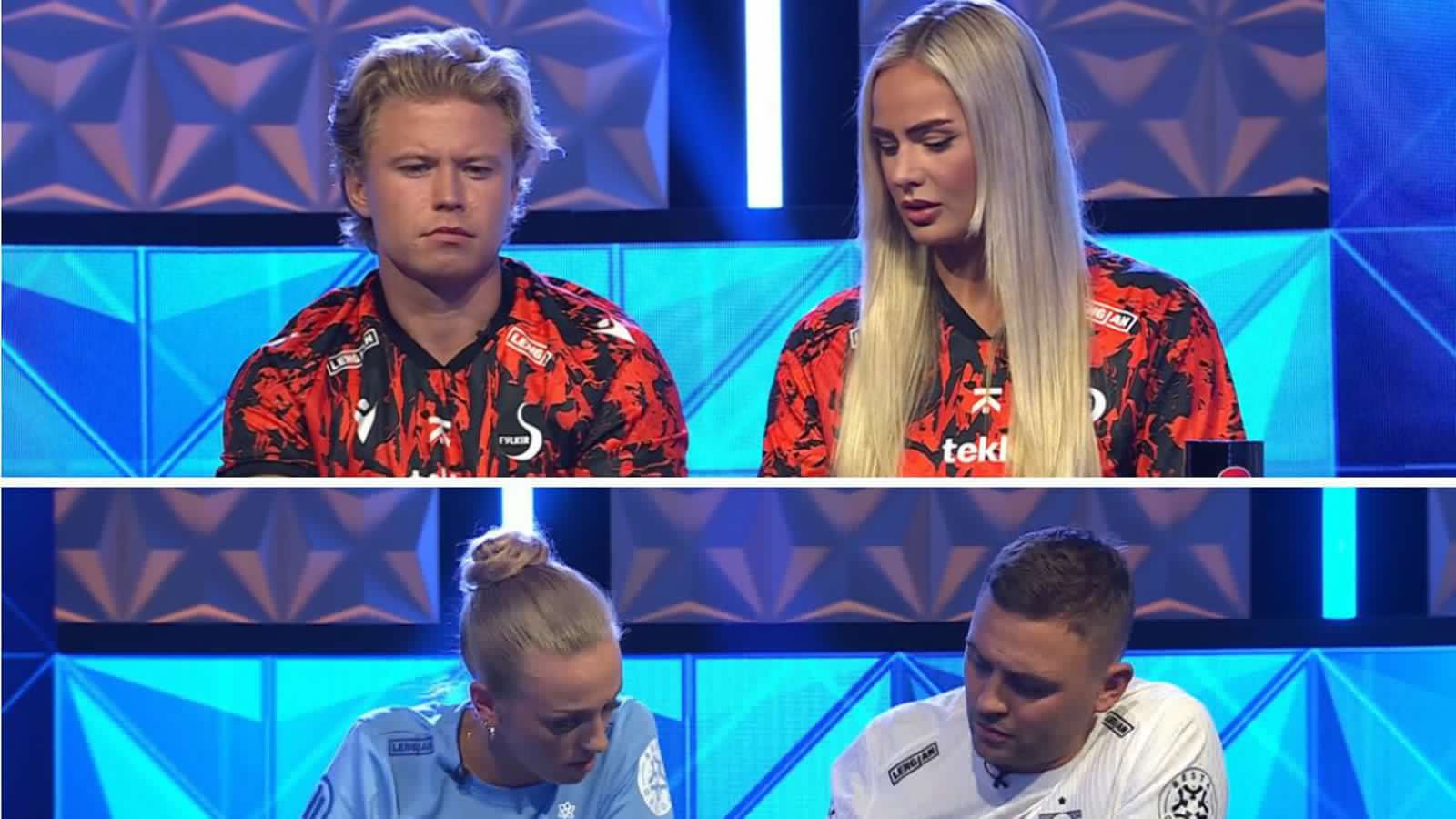 Úrslitaspurningin var um letigarð