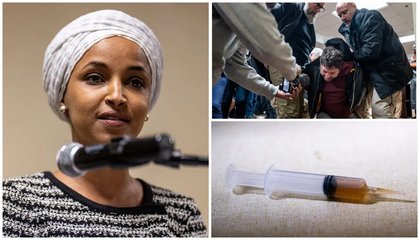 Somali Rep. Ilhan Omar Chases Assailant After Attack With ‘Unknown Substance’ In Disturbing Town Hall Video — Now Trump Is Accusing Her Of Faking It