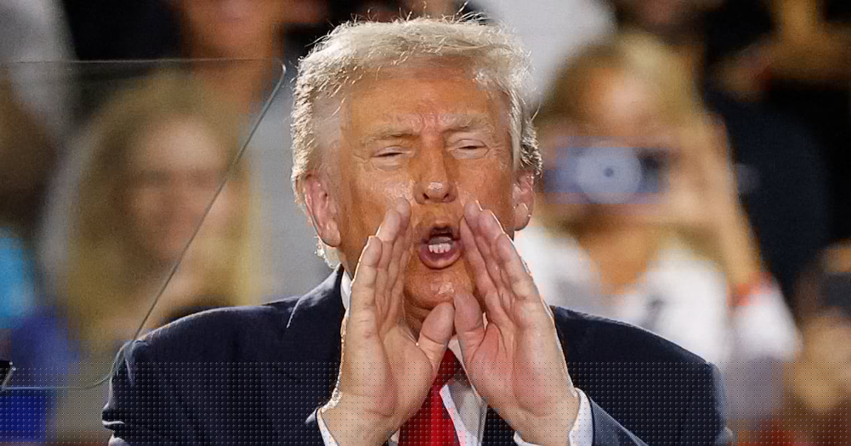 Manic Trump Posts Shirtless Men and Rappers in Bonkers Morning Meltdown