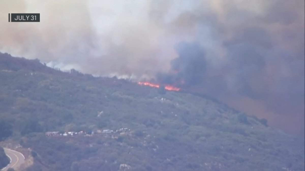 Crews reach 80% containment on Grade Fire that grew to 689 acres