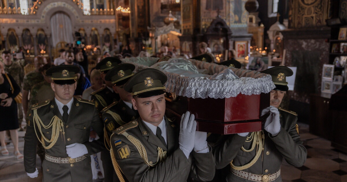Ukraine mourns 'collector of souls' Oleksiy Yukov, killed recovering war dead