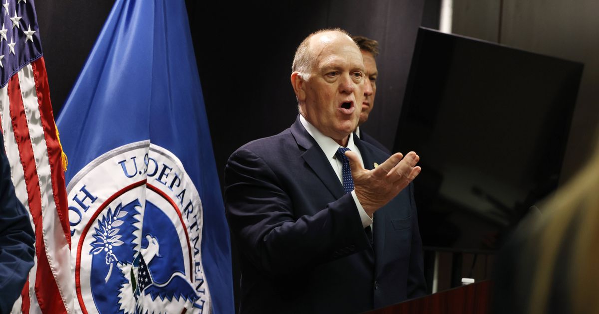 Tom Homan admits 'mission was not perfect' as he unveils ICE Minneapolis plans