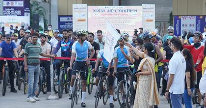 Fit India Sundays on Cycle celebrates World Car Free Day in partnership with Department of Tourism